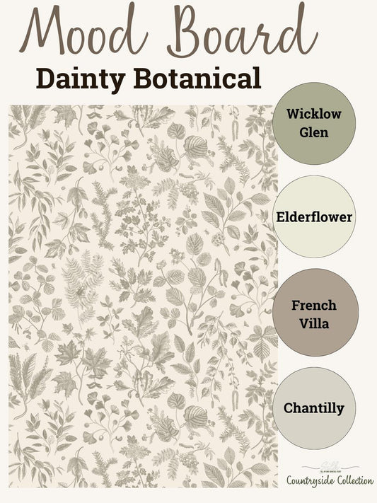 Dainty Botanical - A2 Rice Decoupage Paper