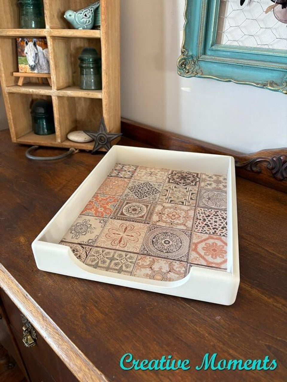 Moorish Tiles - A3 Rice Decoupage Paper