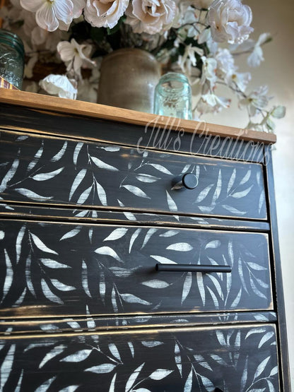 Leaf Me Alone - Stencil