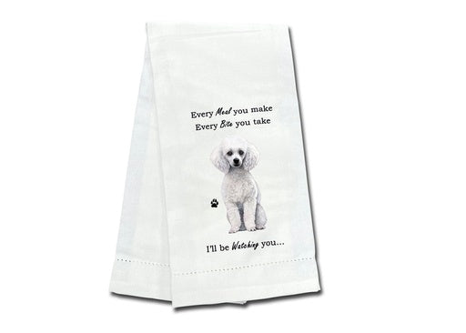Poodle, white