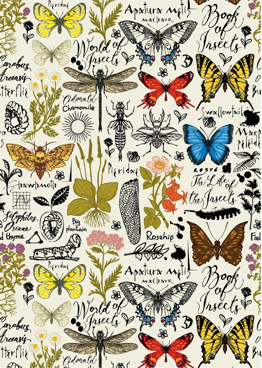 Book of Insects - Rice Decoupage Paper