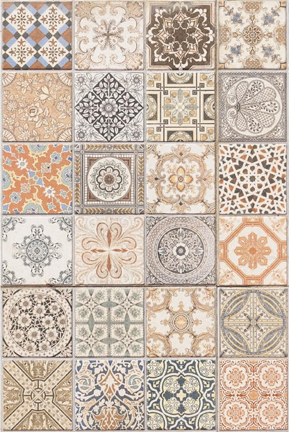 Moorish Tiles - A3 Rice Decoupage Paper