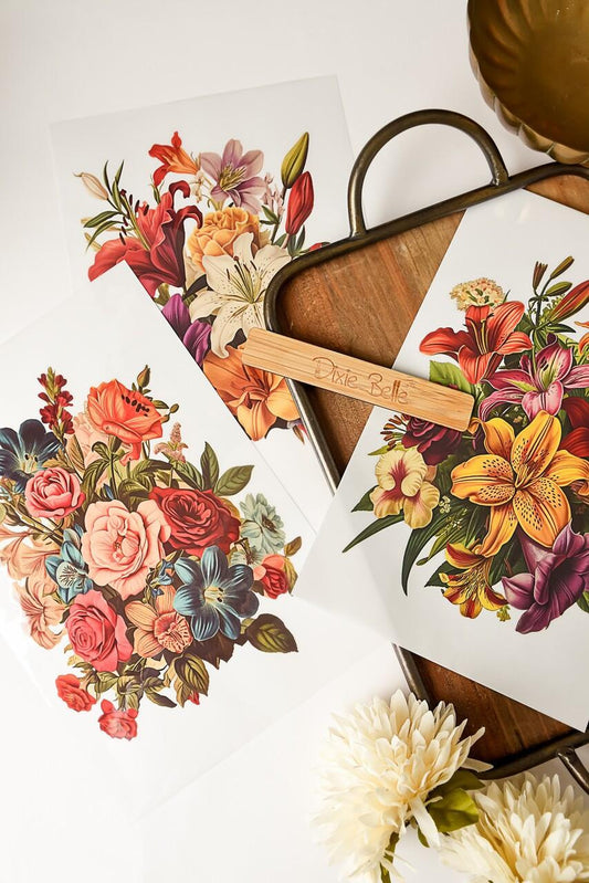 Antique Flora - Mid Transfer