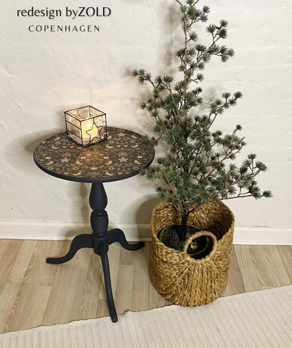 Art Deco Bird Pattern - A1 Rice Decoupage Paper