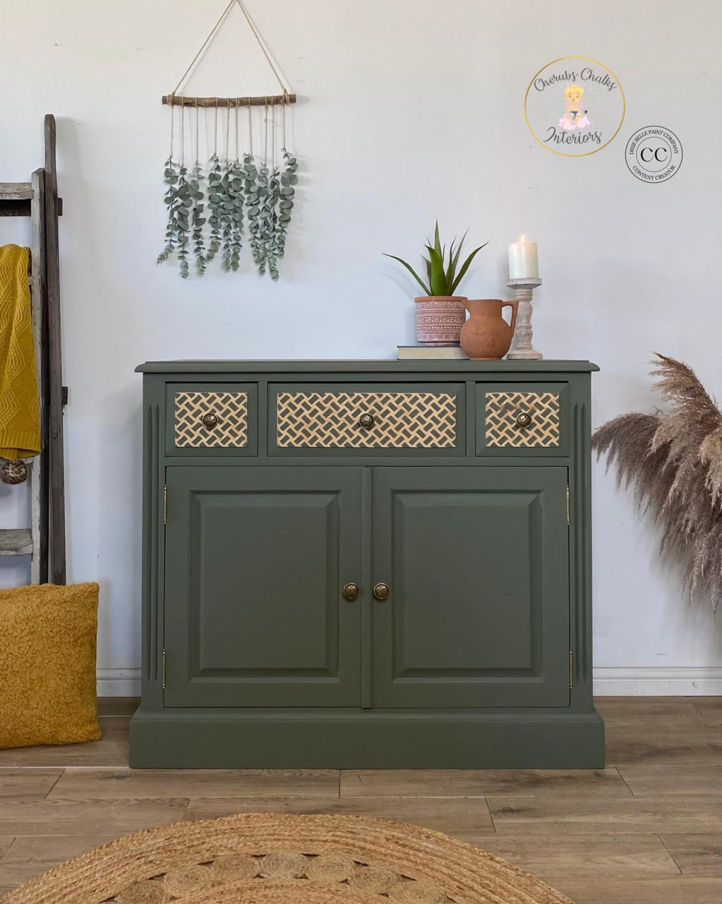 Basket Weave - Stencil