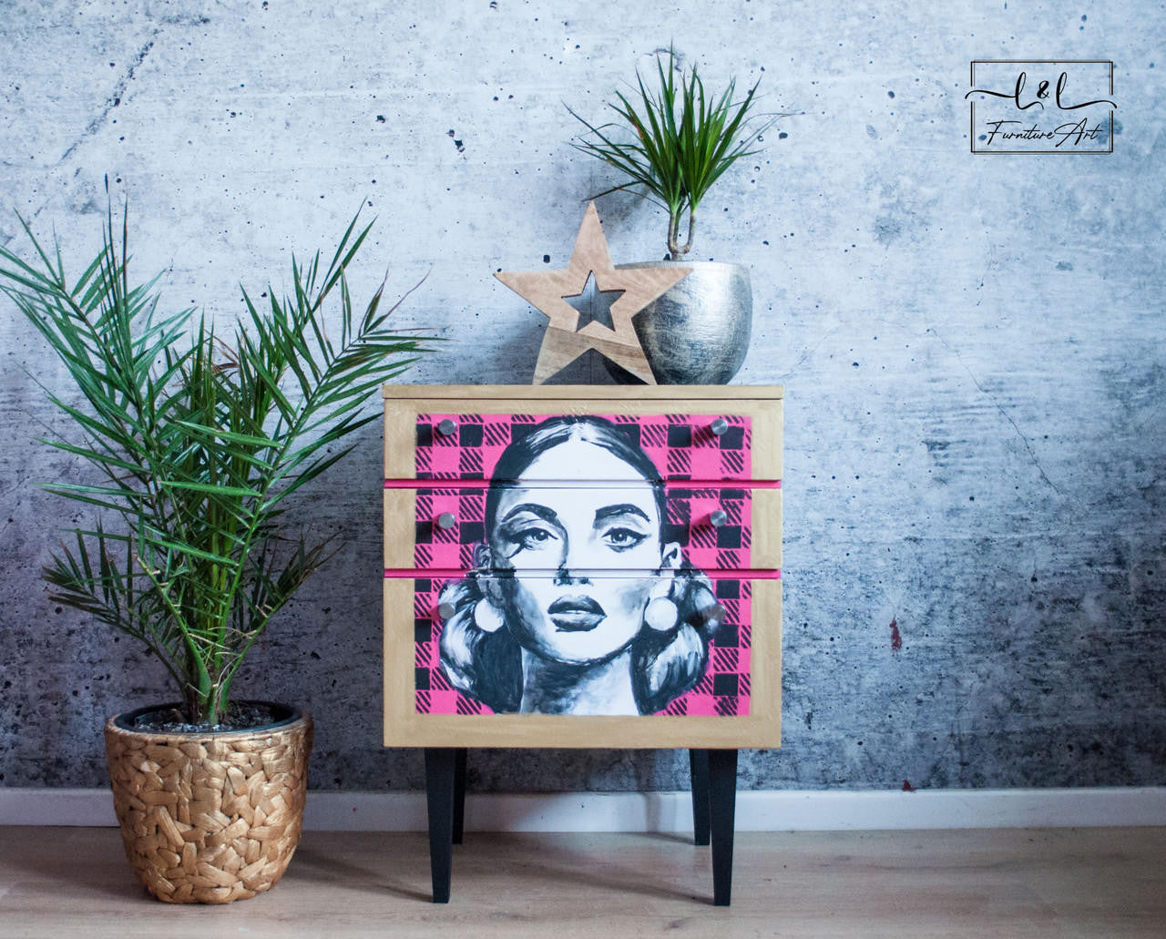 Buffalo Check - Stencil