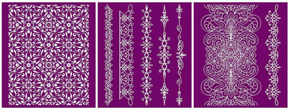 Delicate Lace - Silkscreen Stencil
