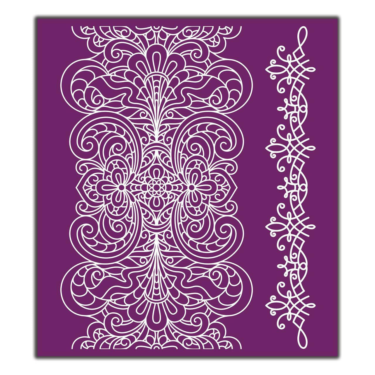Delicate Lace - Silkscreen Stencil