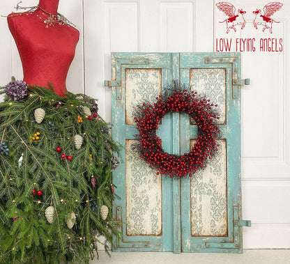 Distressed Damask - A1 Rice Decoupage Paper