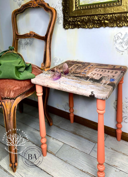 Gondola and Landscape - A1 Rice Decoupage Paper