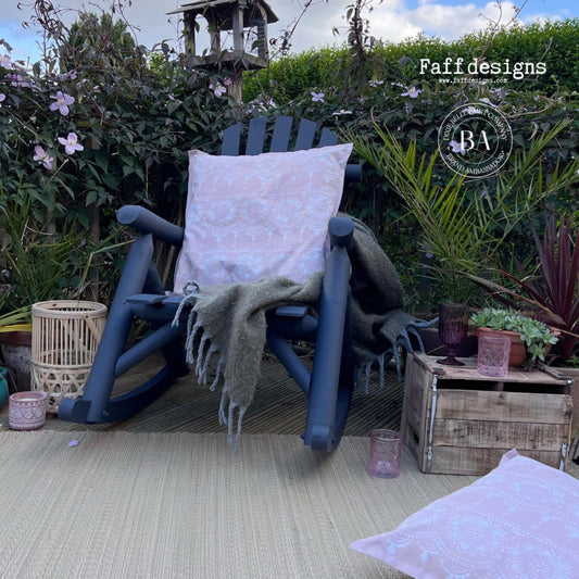 Lotus Bloom - Stencil