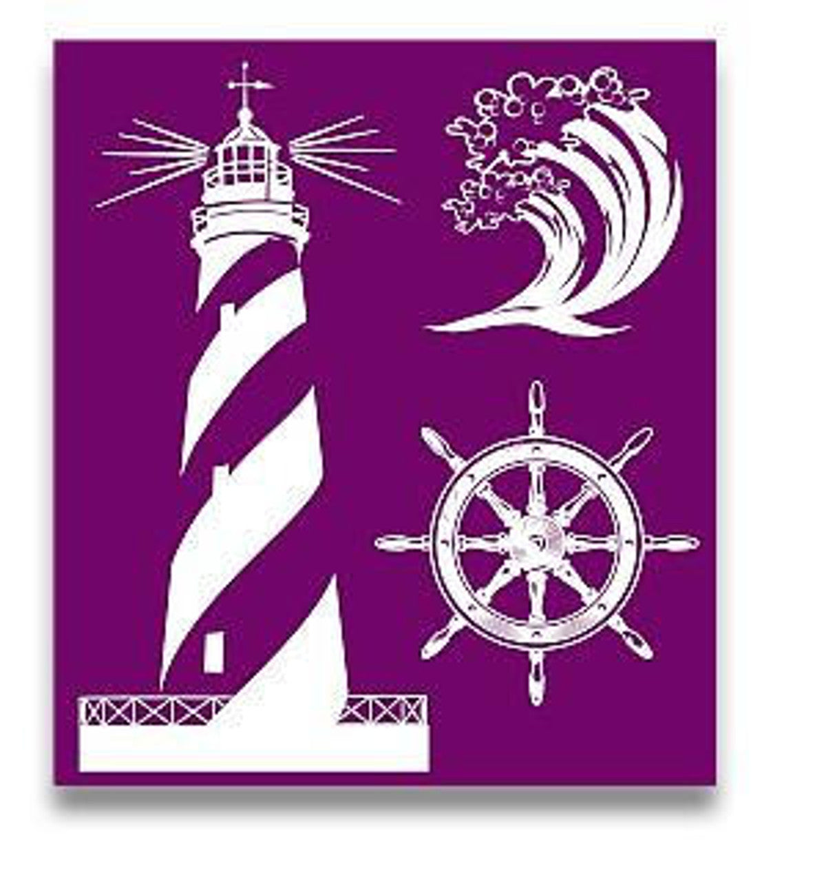 Nautical - Silkscreen Stencil