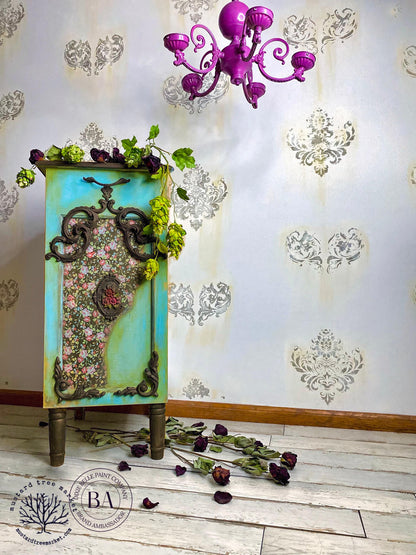 Peony Pattern - A1 Rice Decoupage Paper