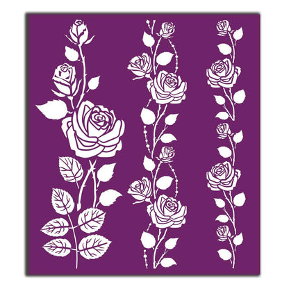 Roses - Silkscreen Stencil