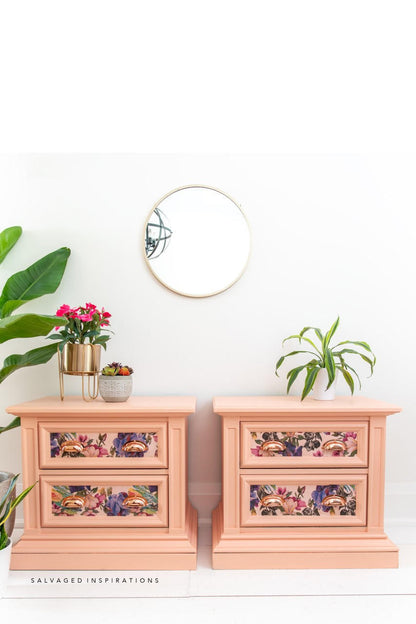 Tropical on Pink - Rice Decoupage Paper