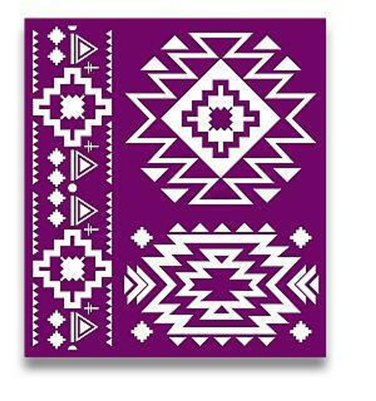 Western Boho - Silkscreen Stencil