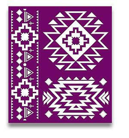 Western Boho - Silkscreen Stencil