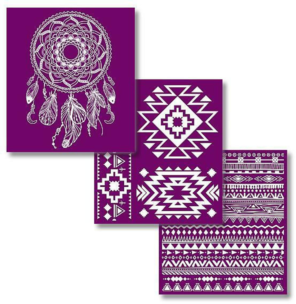 Western Boho - Silkscreen Stencil
