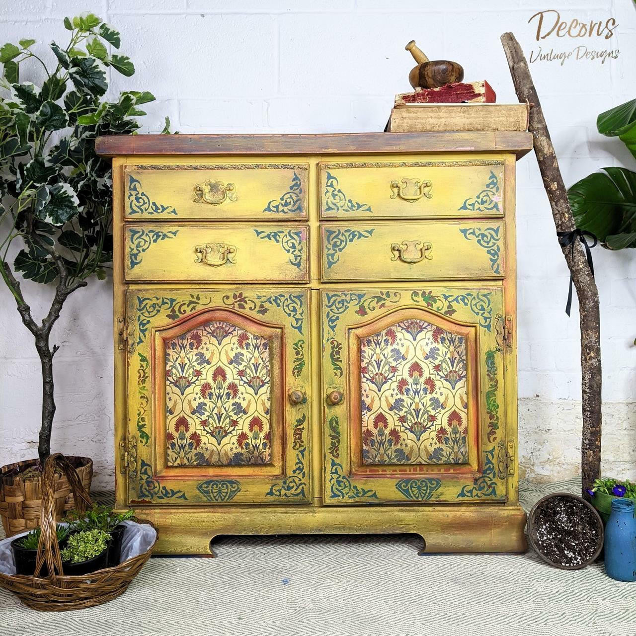 Whimsical Mediterranean - Rice Decoupage Paper