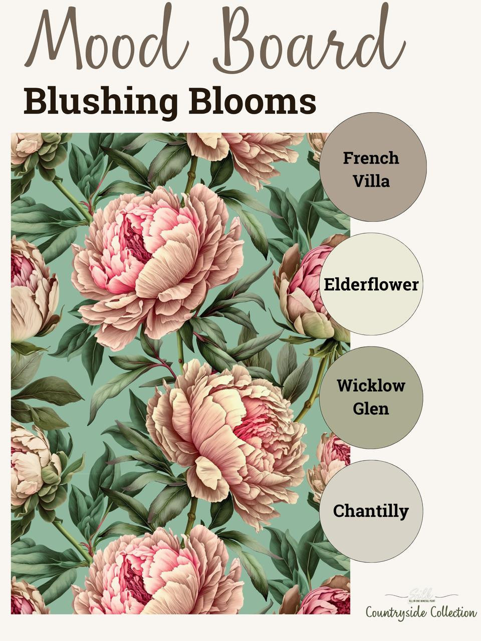 Blushing Blooms - Rice Decoupage Paper