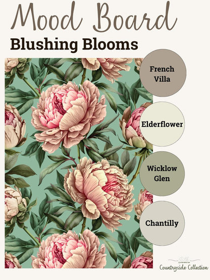Blushing Blooms - Rice Decoupage Paper