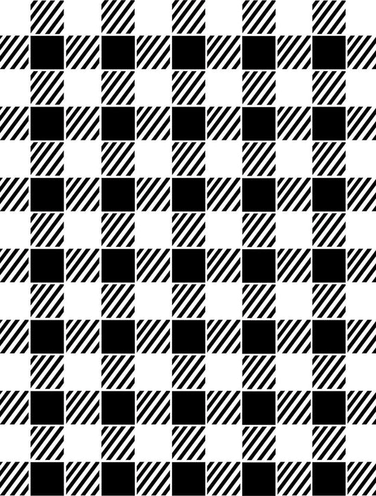 Buffalo Check - Stencil