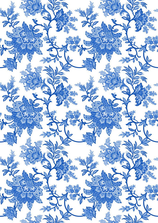 Chinoiserie - A3 Rice Decoupage Paper