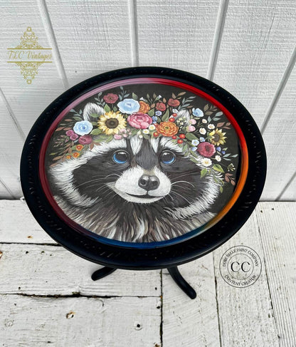 Clever Raccoon - Rice Decoupage Paper