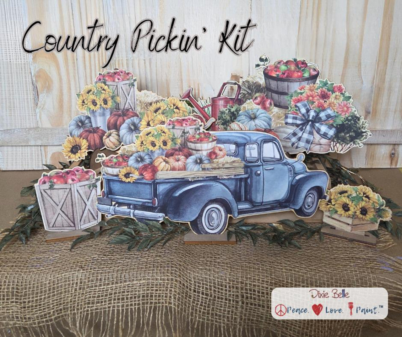 Country Pickin' Wood Cutout Kit