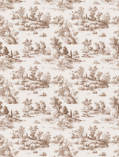 Countryside Toile - Rice Decoupage Paper