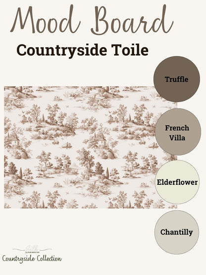 Countryside Toile - Rice Decoupage Paper