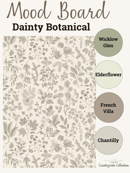 Dainty Botanical - A2 Rice Decoupage Paper