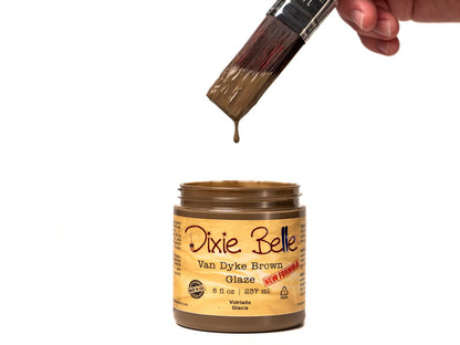 Van Dyke Brown Glaze