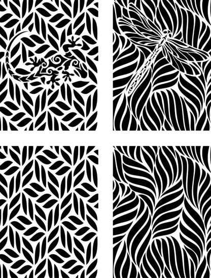 Enchanted Garden - Stencil