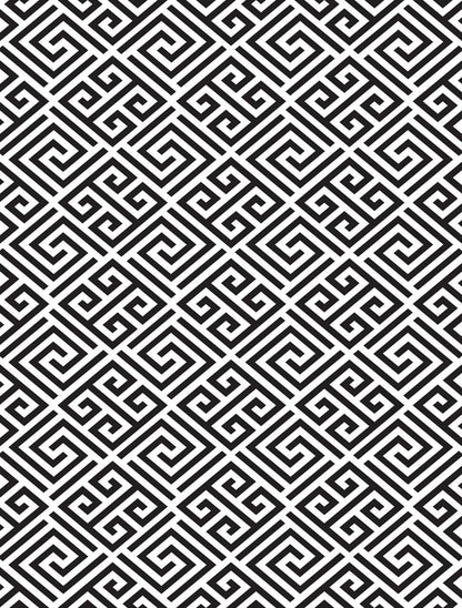 Greek Key - Stencil