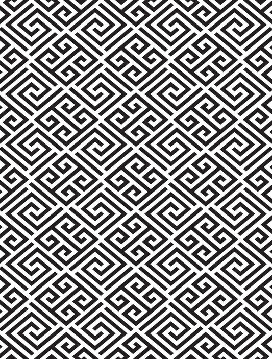 Greek Key - Stencil