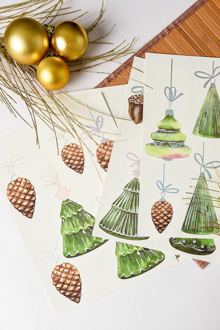 Holiday Hologram - Water Slide Transfer