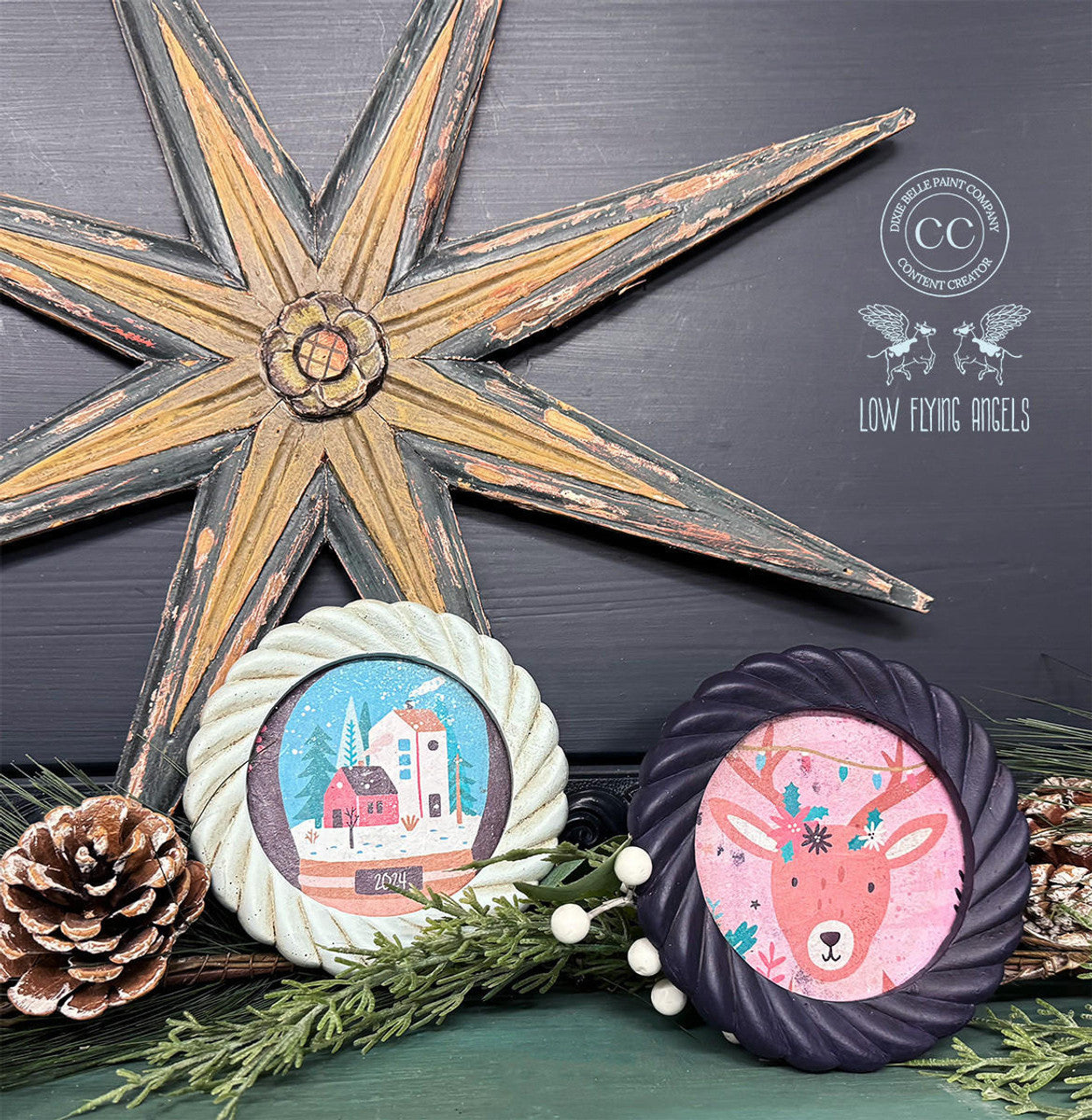 Jolly Jingles - A4 Rice Decoupage Paper