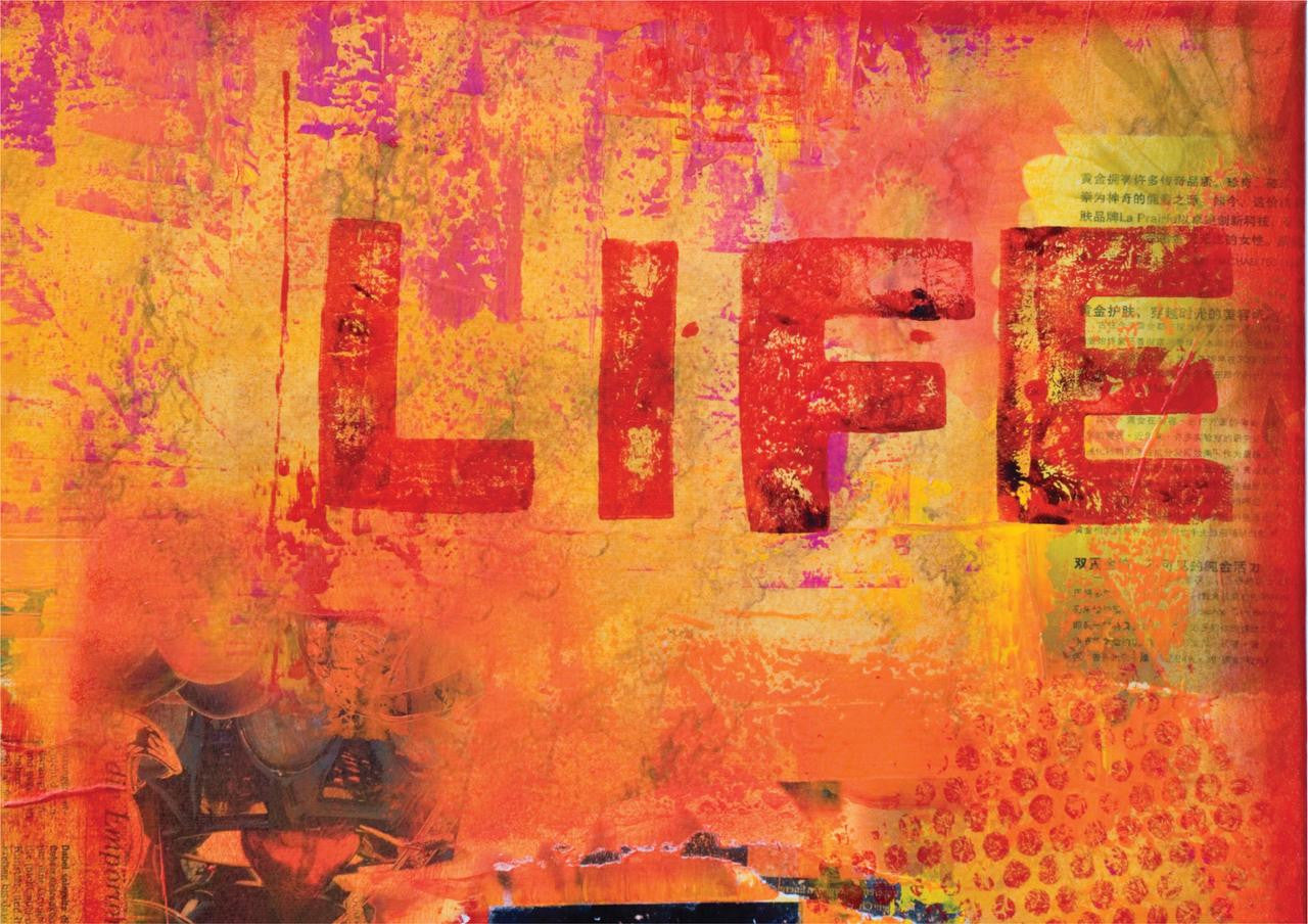 Life - A1 Rice Decoupage Paper