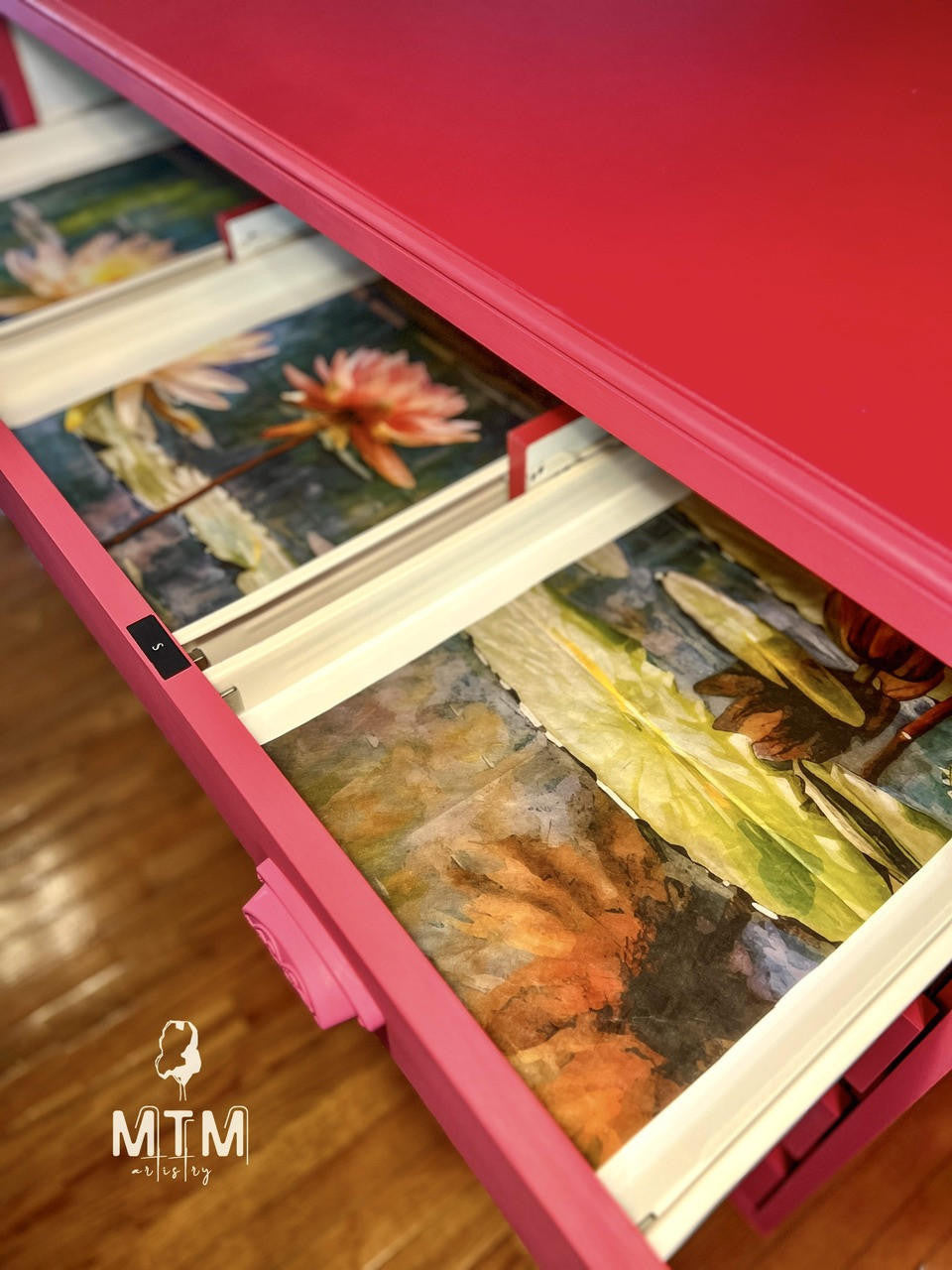 Lily Pads - A1 Rice Decoupage Paper