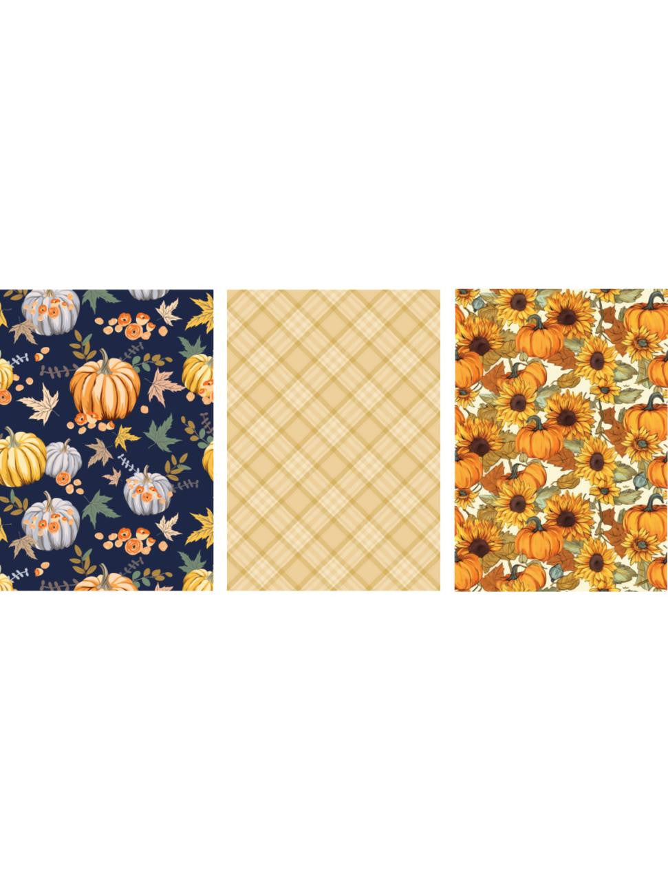 Pumpkin Patch A3 Rice Decoupage Paper