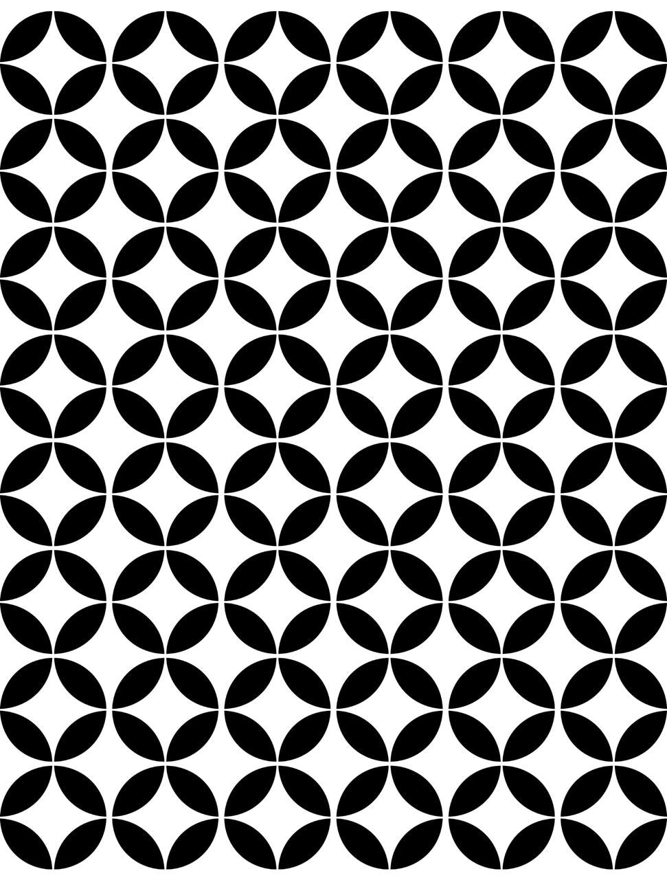 Retro Lattice - Stencil