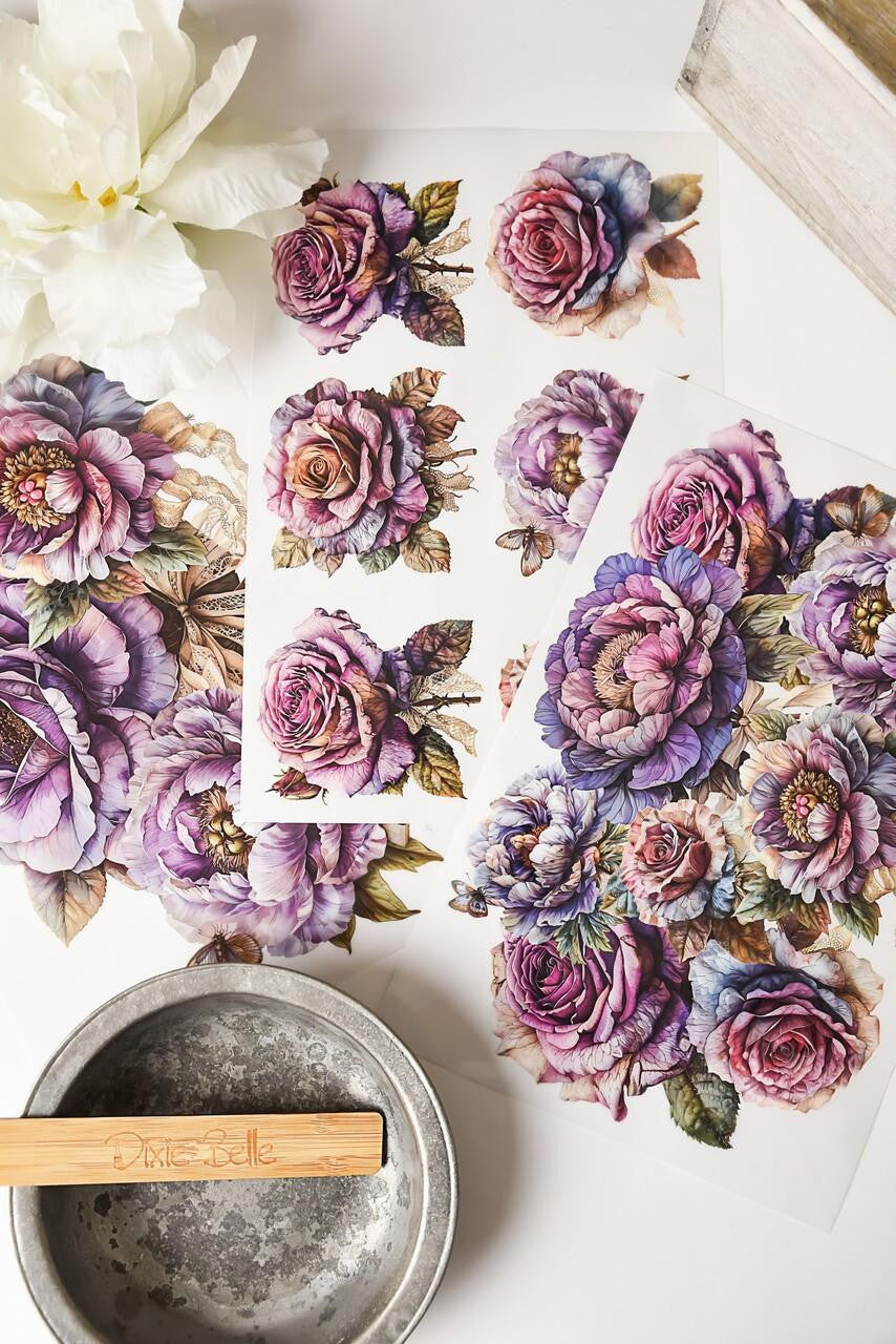 Roses and Peonies - Mid Transfer