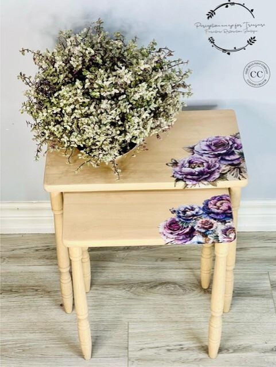 Roses and Peonies - Mid Transfer