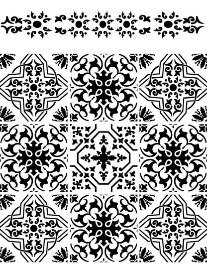 Sonoma Art Tile - Stencil