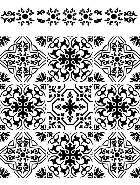 Sonoma Art Tile - Stencil