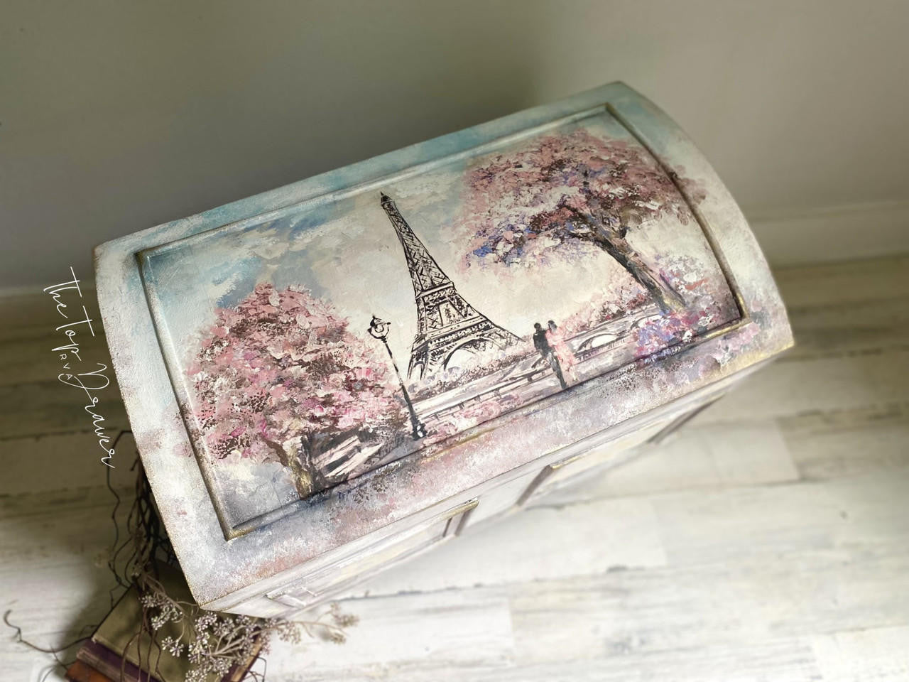 Springtime in Paris - A3 Rice Decoupage Paper
