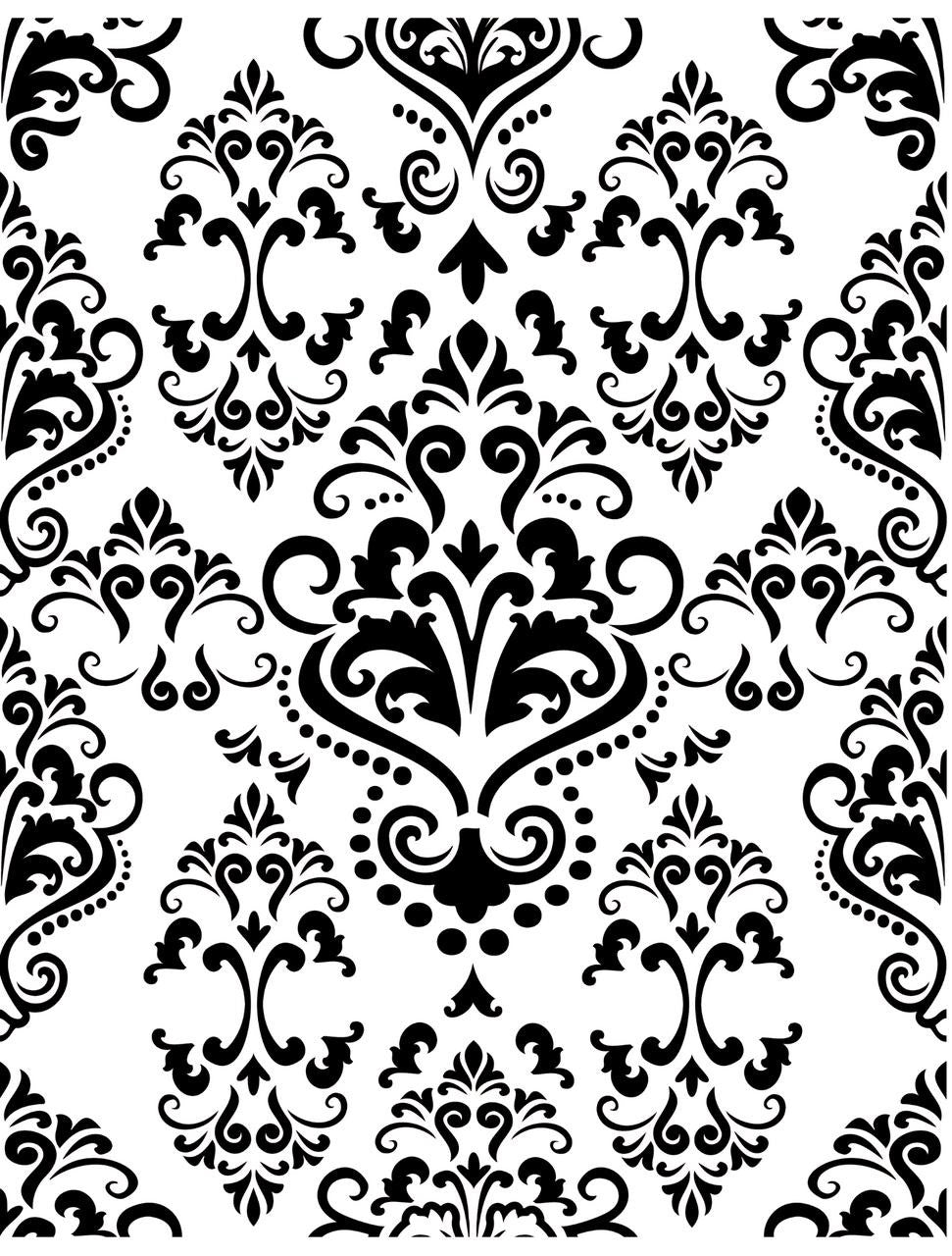 Victorian Damask - Stencil