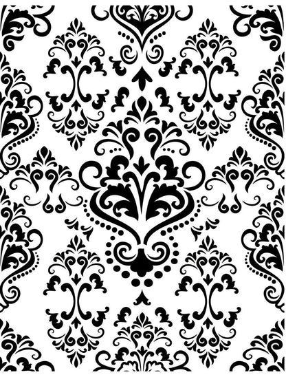 Victorian Damask - Stencil